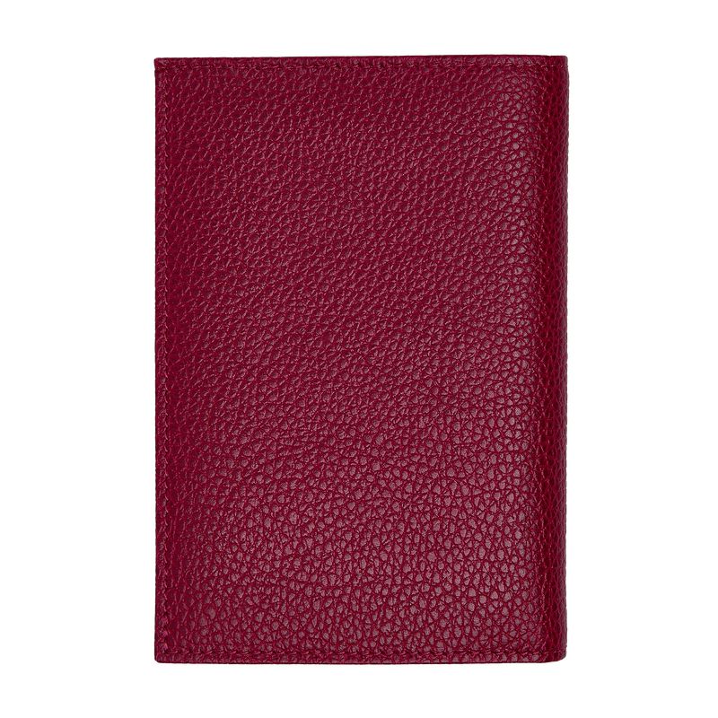 Fuchsia Longchamp Le Foulonné Men Passport Holder | US-879XNYBAI