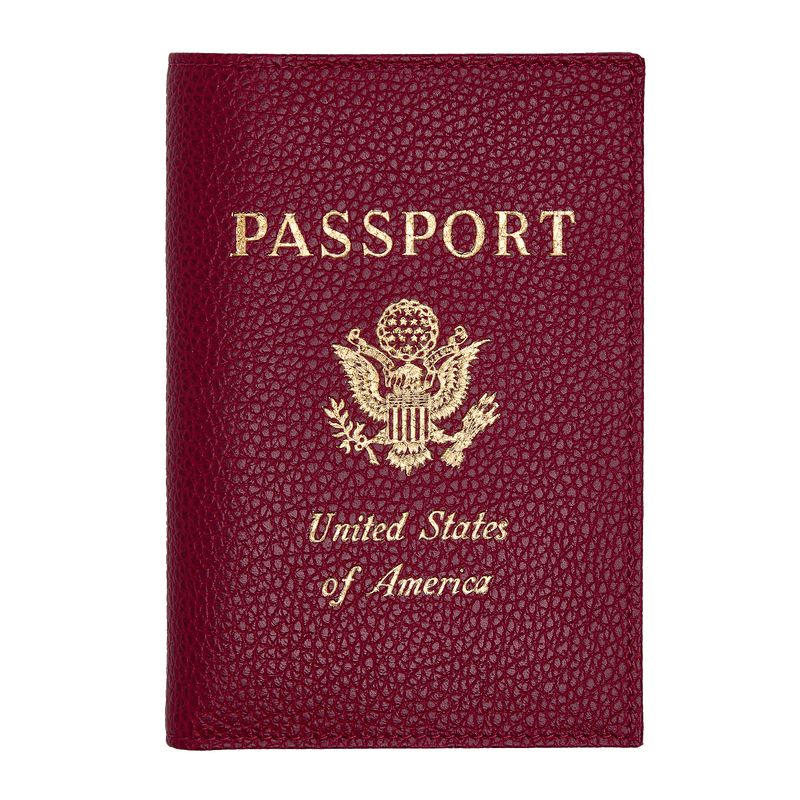 Fuchsia Longchamp Le Foulonné Men Passport Holder | US-879XNYBAI