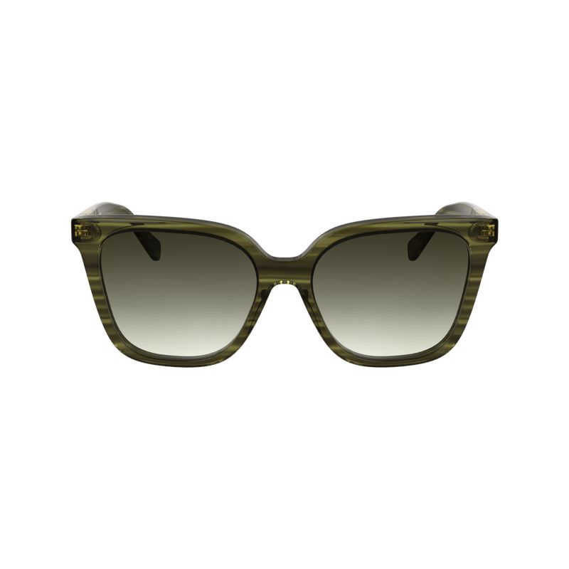 Green Longchamp Acetate Women Sunglasses | US-271RIMHEO