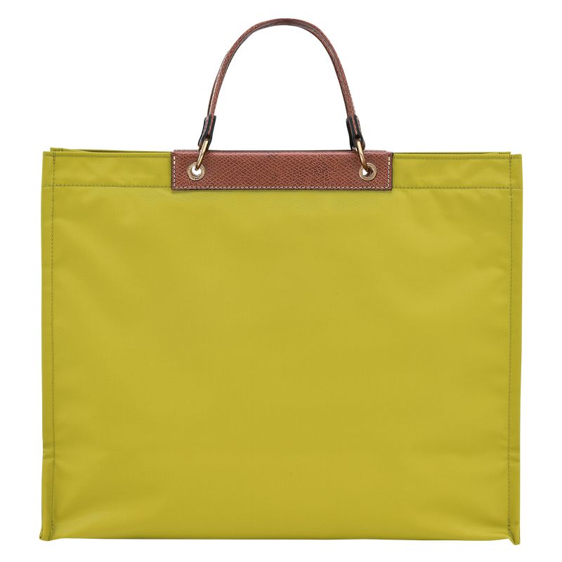 Green Longchamp Cabas L Women Tote Bag | US-581VBDHLG