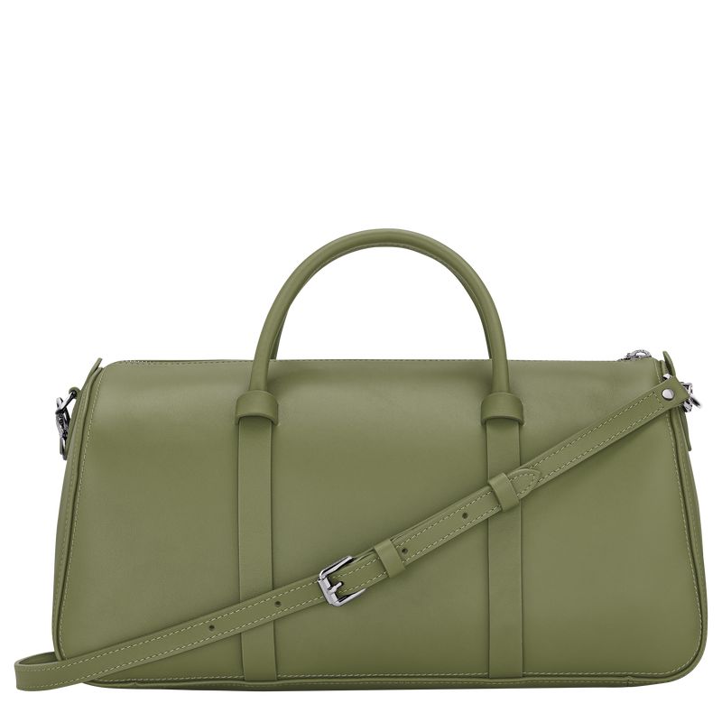 Green Longchamp Daylong L Women Handbag | US-391KIOEDG