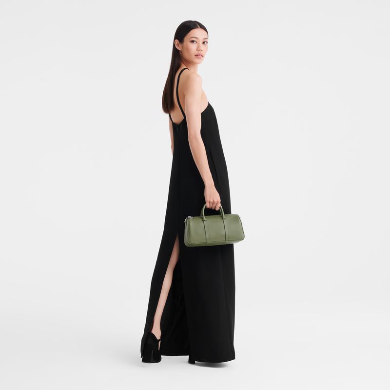 Green Longchamp Daylong M Women Handbag | US-943TIZFSL