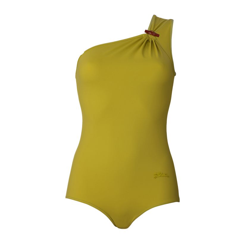 Green Longchamp Jersey Women Swimsuit | US-152HDWFTN