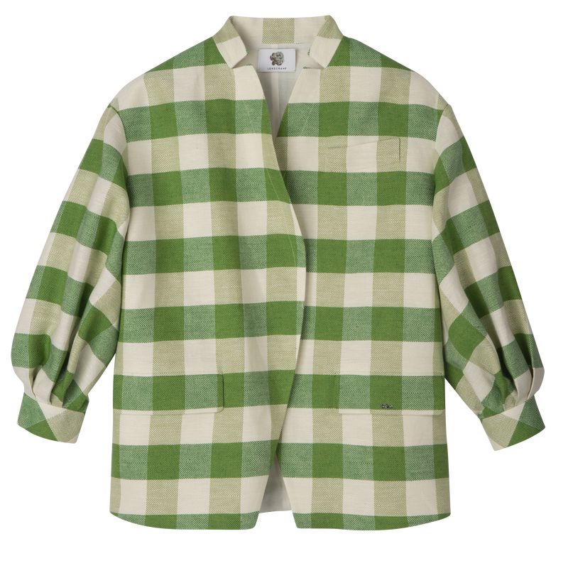Green Longchamp Kimono Women Jacket | US-238JZFPIE