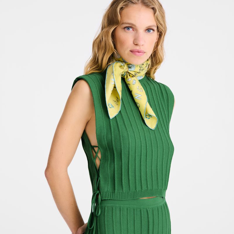 Green Longchamp Knit Women Top | US-293PWBSMG