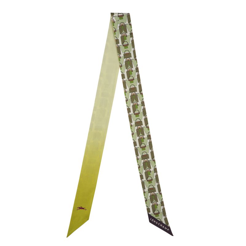 Green Longchamp Origami Le Pliage Women Headband | US-607WXEGVM