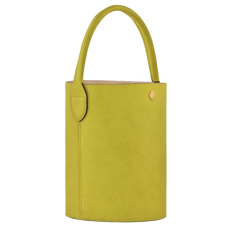 Green Longchamp Épure S Women Bucket Bag | US-460EWOPCN