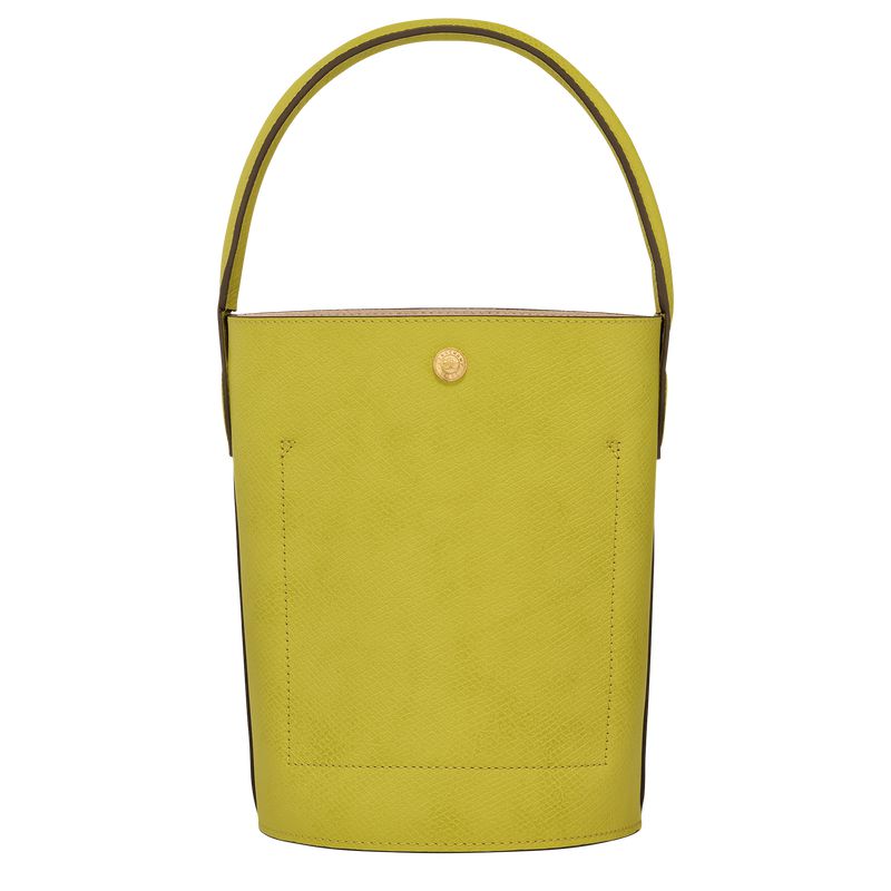 Green Longchamp Épure S Women Bucket Bag | US-460EWOPCN