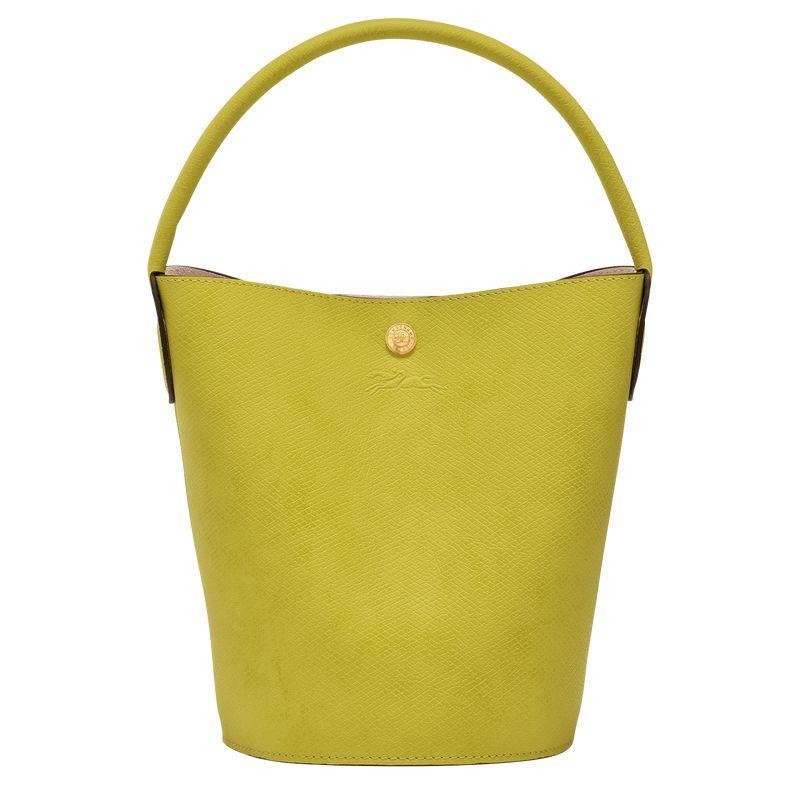 Green Longchamp Épure S Women Bucket Bag | US-460EWOPCN