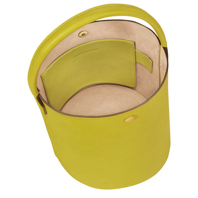 Green Longchamp Épure S Women Bucket Bag | US-460EWOPCN