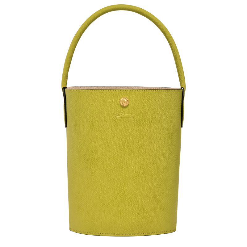 Green Longchamp Épure S Women Bucket Bag | US-460EWOPCN