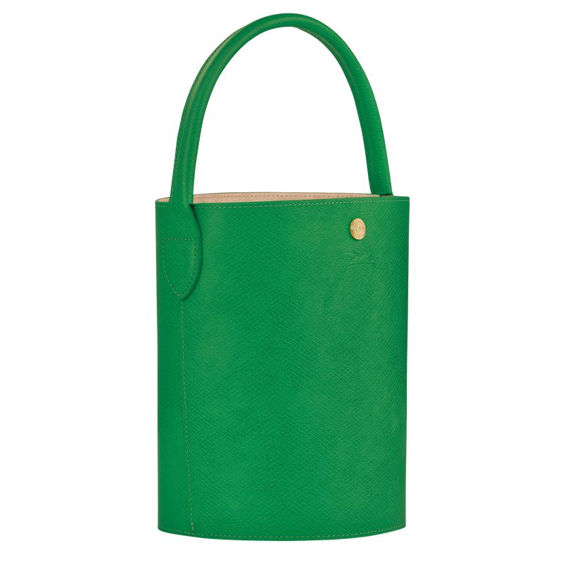 Green Longchamp Épure S Women Bucket Bag | US-728KZHPNQ