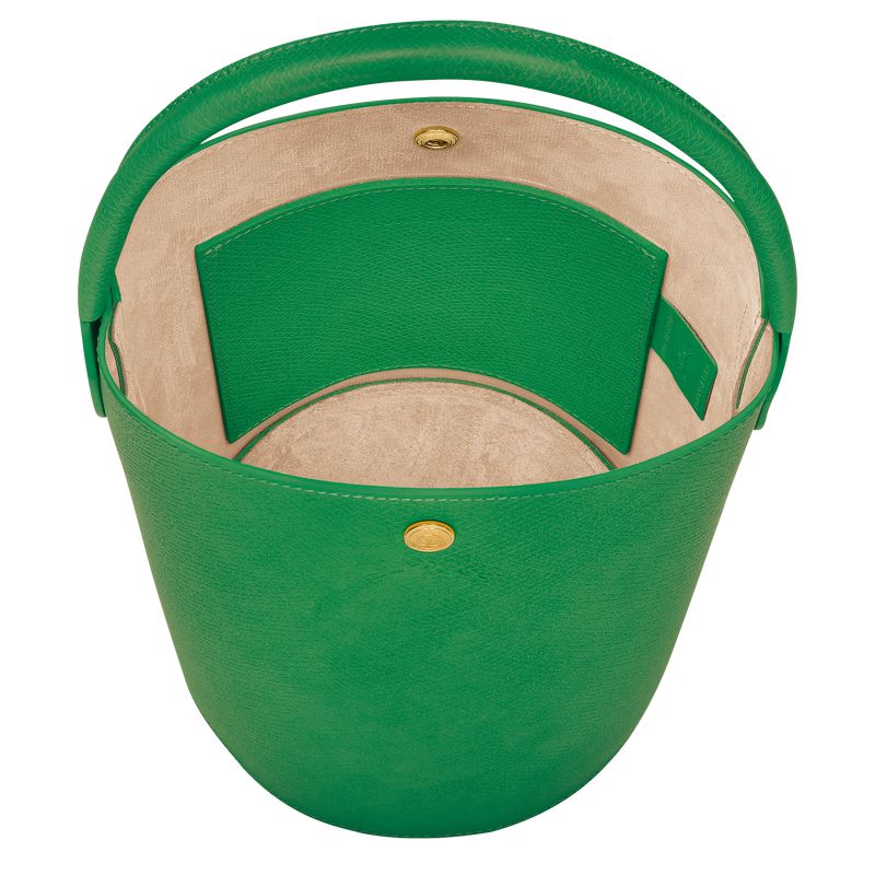 Green Longchamp Épure S Women Bucket Bag | US-728KZHPNQ