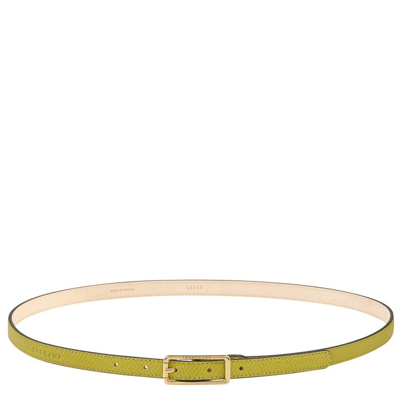 Green Longchamp Épure Women Belt | US-058QLHTIP