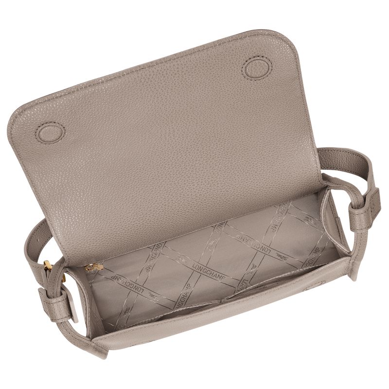 Grey Longchamp Le Foulonné M Women Crossbody Bag | US-916ZKELRJ