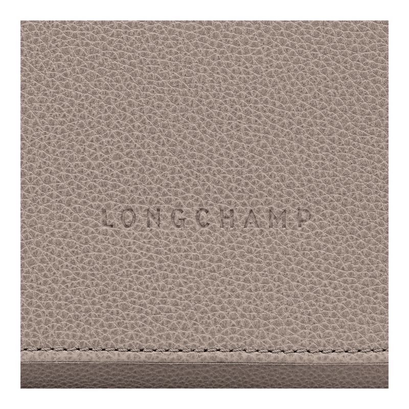 Grey Longchamp Le Foulonné M Women Crossbody Bag | US-916ZKELRJ