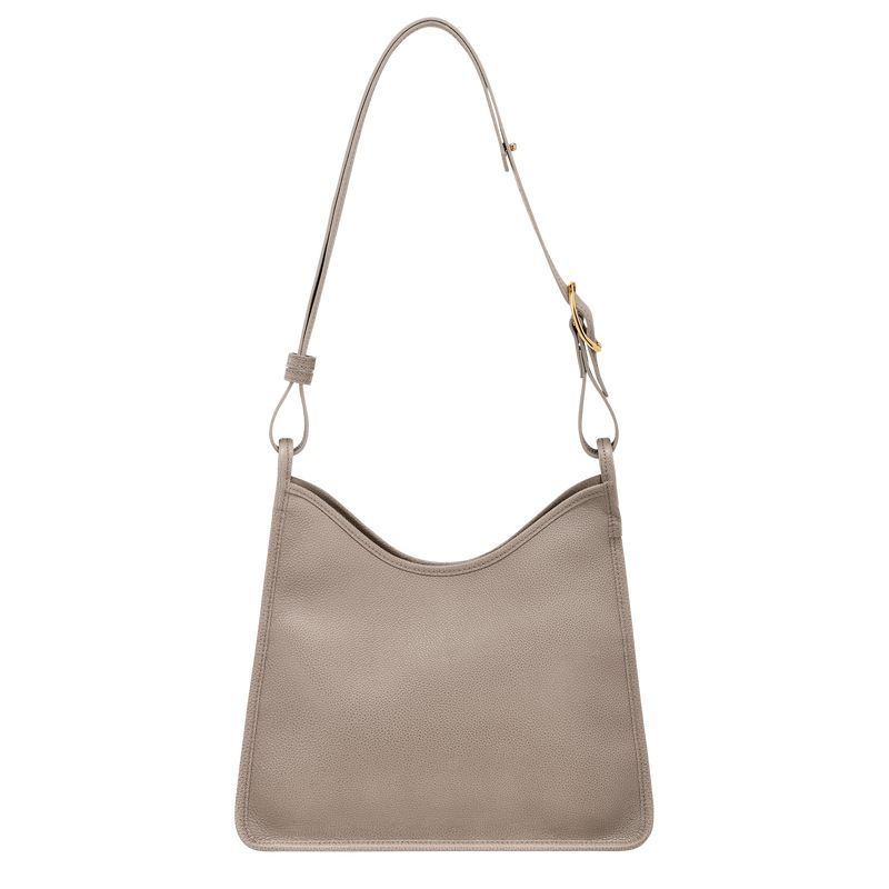 Grey Longchamp Le Foulonné M Women Hobo Bag | US-290BFOVHU