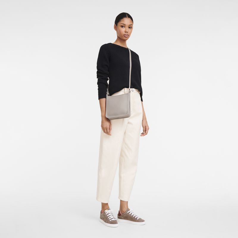 Grey Longchamp Le Foulonné S Women Crossbody Bag | US-231TOIWDS