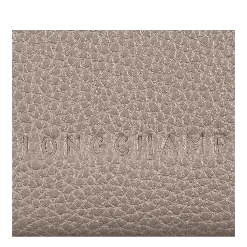Grey Longchamp Le Foulonné Women Card Holder | US-837DOYALU