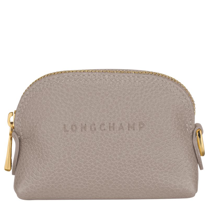 Grey Longchamp Le Foulonné Women Coin Purse | US-187MSFXWC