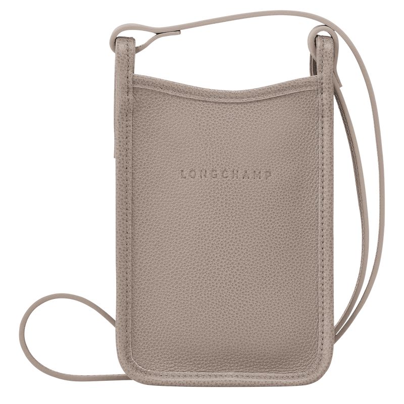 Grey Longchamp Le Foulonné Women Phone Case | US-253RLQUOX