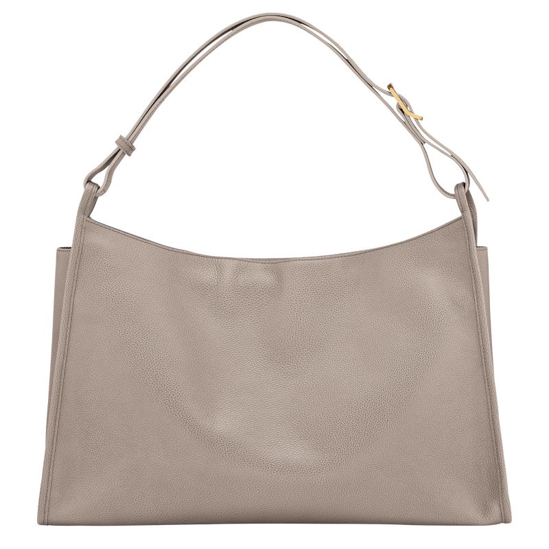 Grey Longchamp Le Foulonné Xl Women Shoulder Bag | US-537LTXBNZ