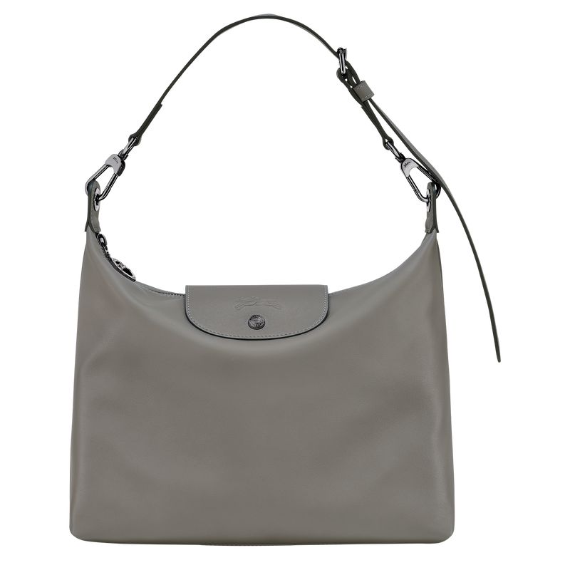 Grey Longchamp Le Pliage Xtra M Women Hobo Bag | US-352QHVIUR