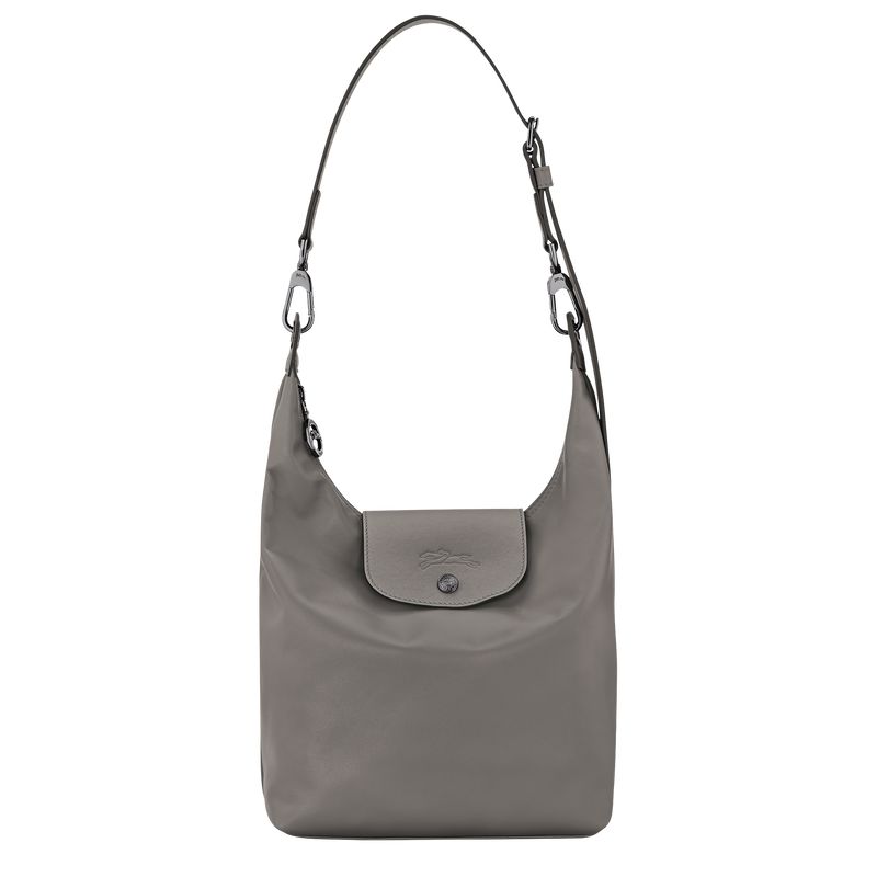 Grey Longchamp Le Pliage Xtra M Women Shoulder Bag | US-489AGMZSO