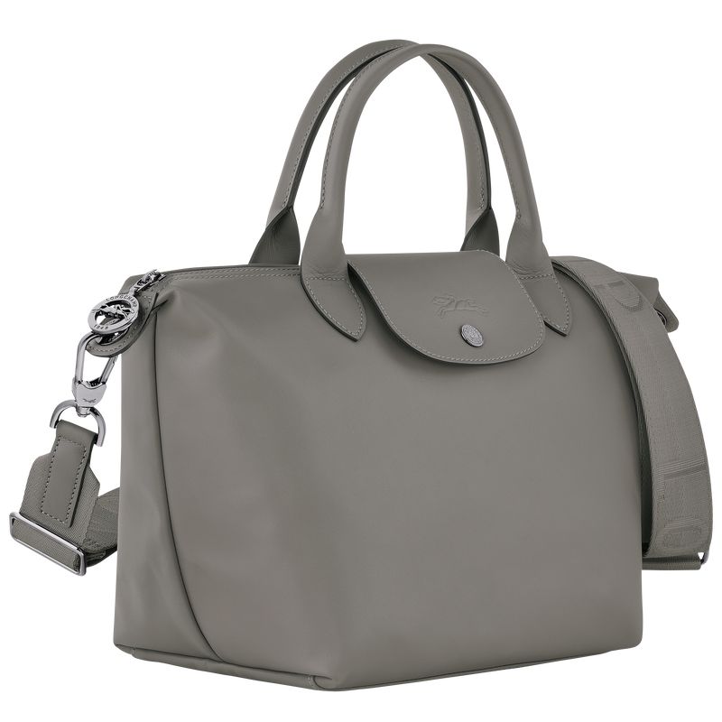 Grey Longchamp Le Pliage Xtra S Women Handbag | US-072LPWCBE