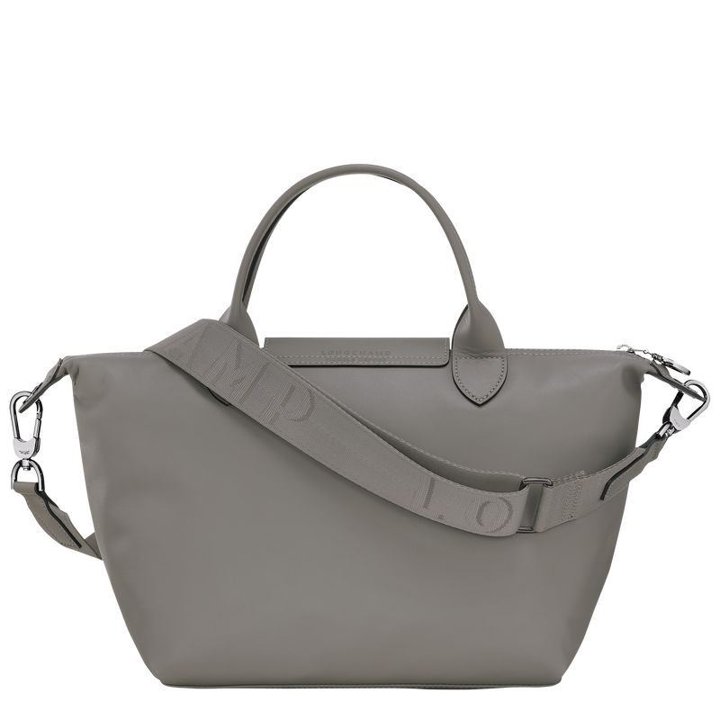 Grey Longchamp Le Pliage Xtra S Women Handbag | US-072LPWCBE