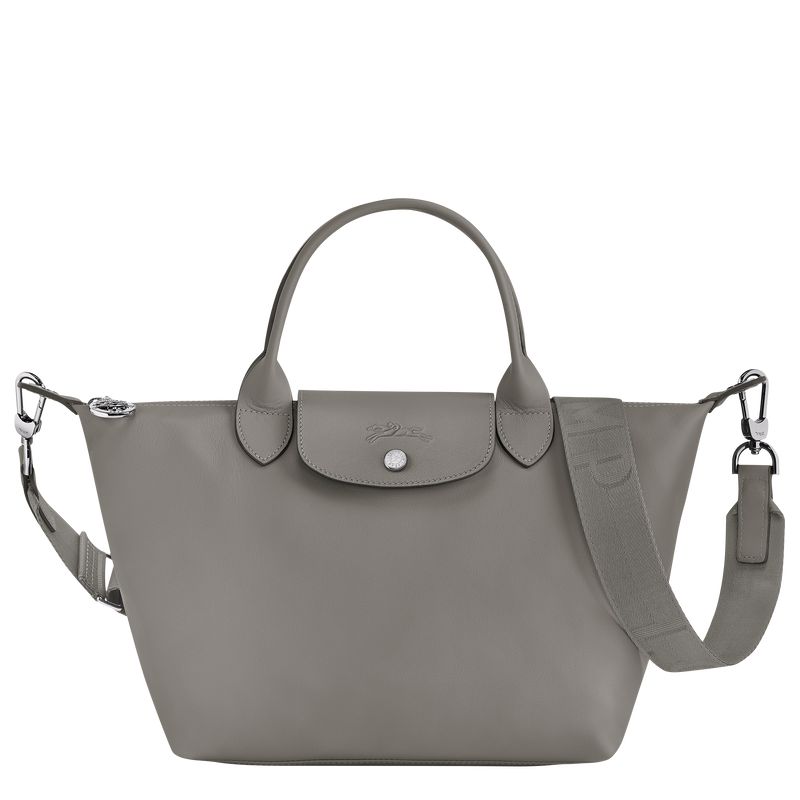 Grey Longchamp Le Pliage Xtra S Women Handbag | US-072LPWCBE