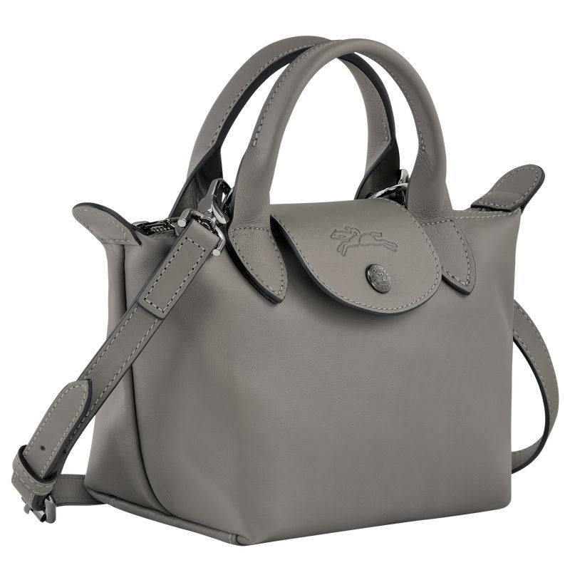 Grey Longchamp Le Pliage Xtra Xs Women Handbag | US-312NKECHD