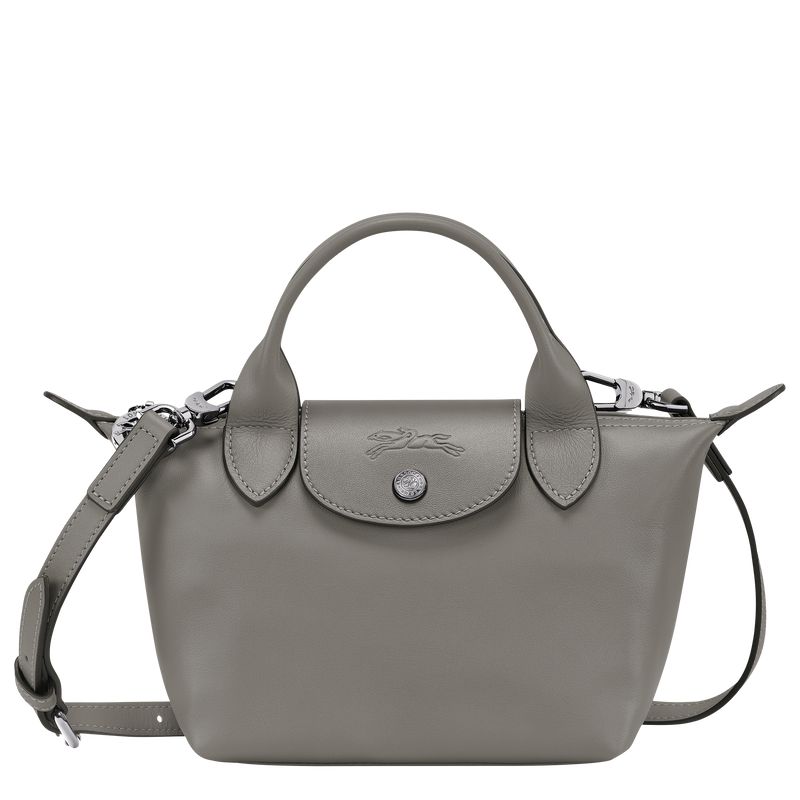 Grey Longchamp Le Pliage Xtra Xs Women Handbag | US-312NKECHD