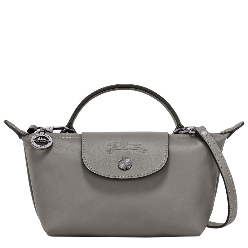Grey Longchamp Le Pliage Xtra Xs Women Pouch | US-602JATBMR
