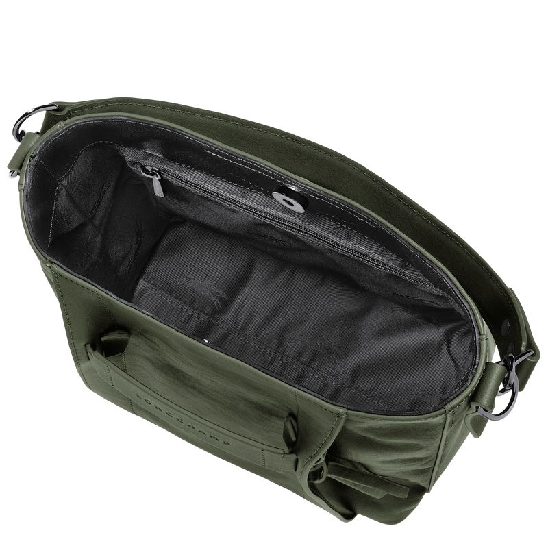 Khaki Longchamp 3D S Women Crossbody Bag | US-940UDBLRX