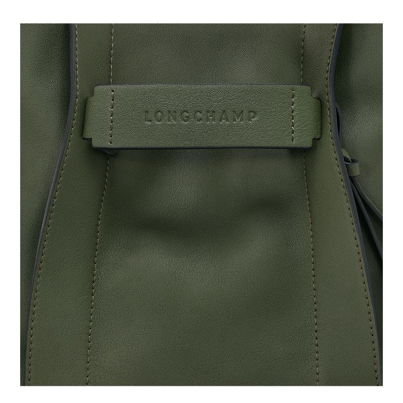 Khaki Longchamp 3D S Women Crossbody Bag | US-940UDBLRX