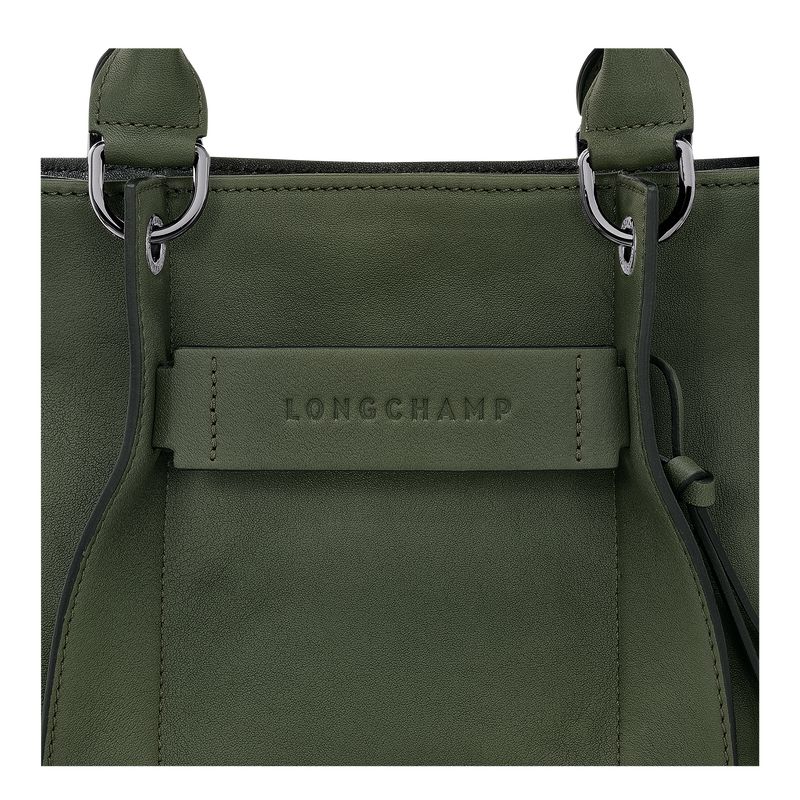Khaki Longchamp 3D S Women Handbag | US-670SWBRHL