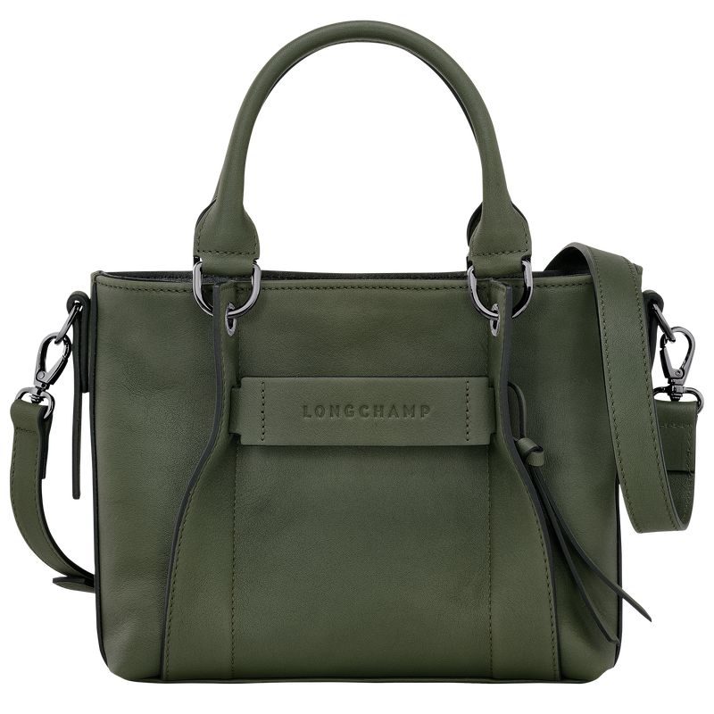 Khaki Longchamp 3D S Women Handbag | US-670SWBRHL