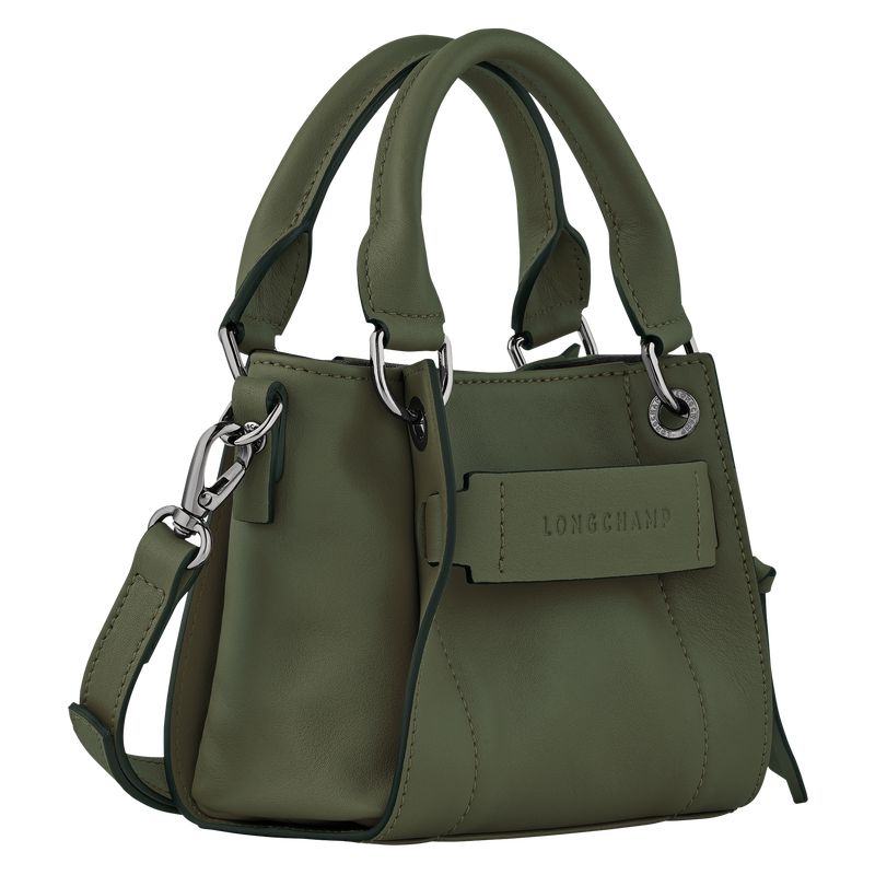 Khaki Longchamp 3D Xs Women Handbag | US-205HWGTPV