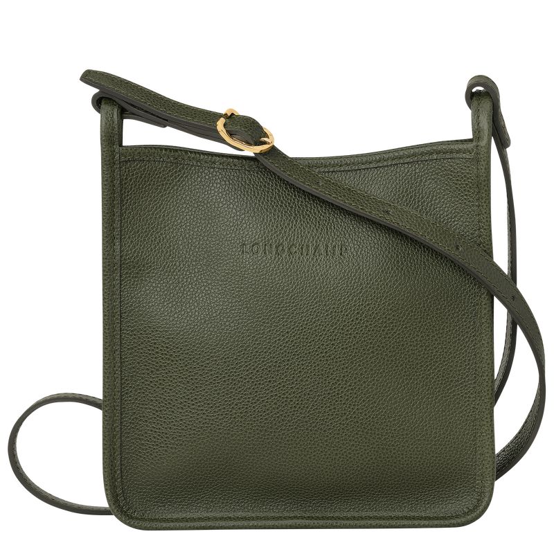 Khaki Longchamp Le Foulonné S Women Crossbody Bag | US-438EWIGJD