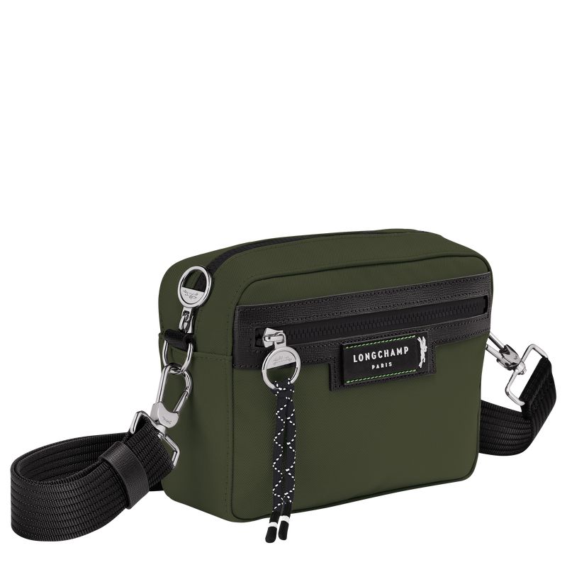 Khaki Longchamp Le Pliage Energy S Camera Men Crossbody Bag | US-219YLRWNB