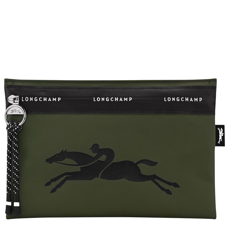 Khaki Longchamp Le Pliage Energy Women Pouch | US-504ANKRFH