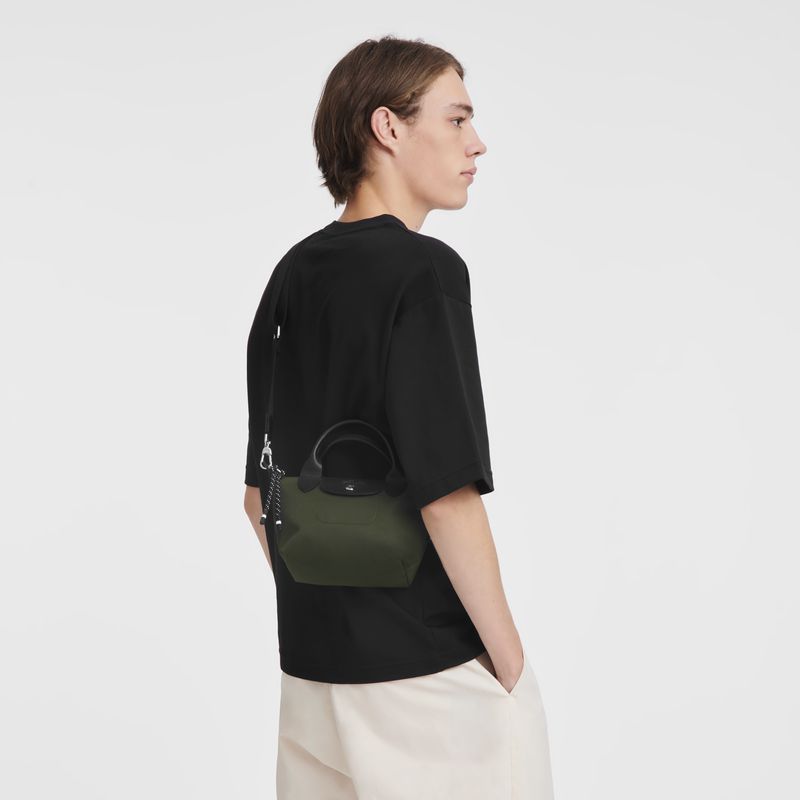 Khaki Longchamp Le Pliage Energy Xs Women Handbag | US-649GHFAQM