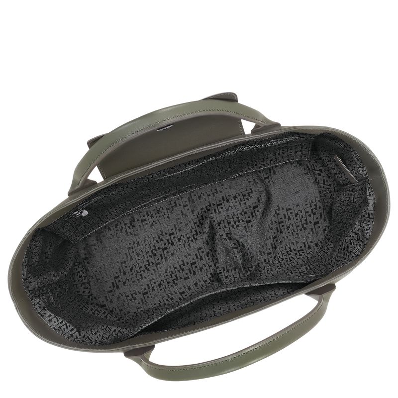Khaki Longchamp Le Pliage Xtra M Men Boot Bag | US-605HEZFML