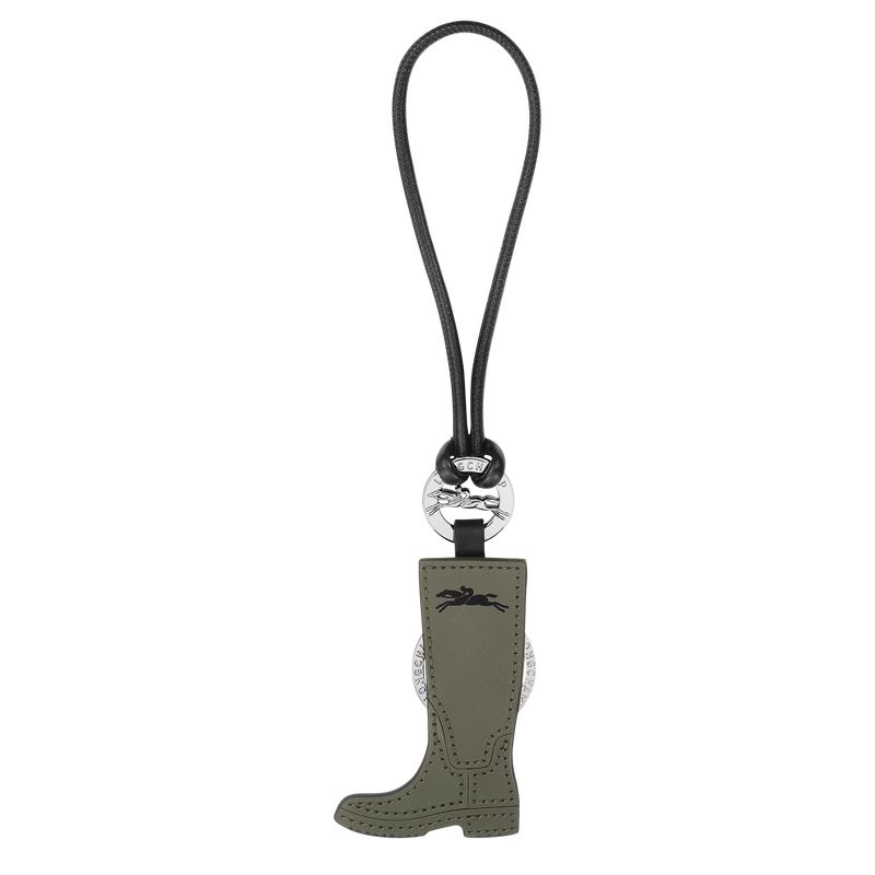 Khaki Longchamp Longcharm Men Key Rings | US-792PLVNBF