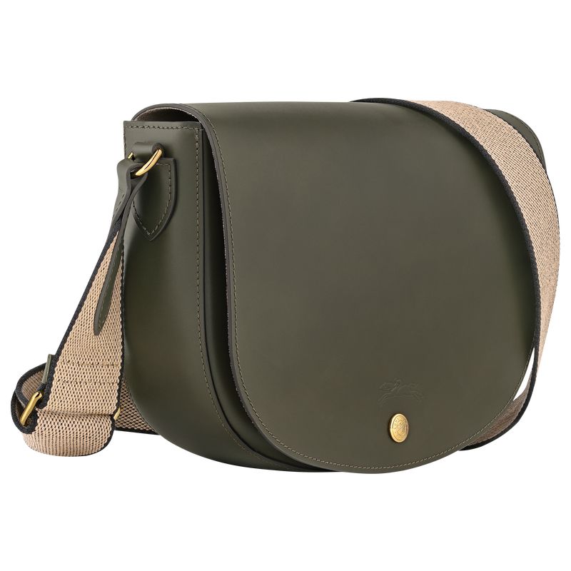 Khaki Longchamp Épure M Women Crossbody Bag | US-612JZUITK