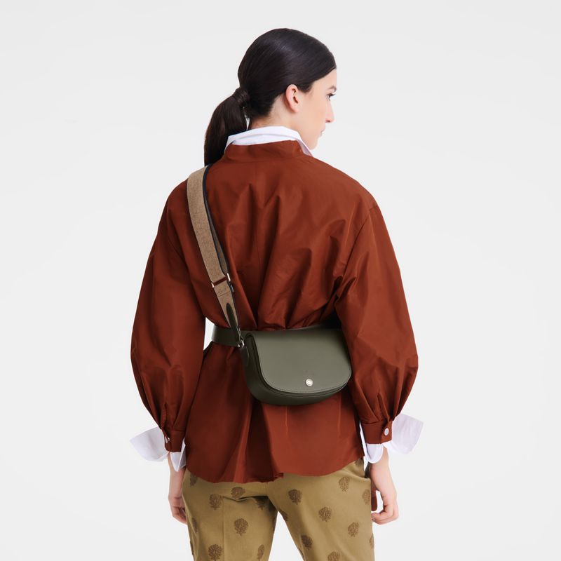 Khaki Longchamp Épure S Women Crossbody Bag | US-720LGXOKE