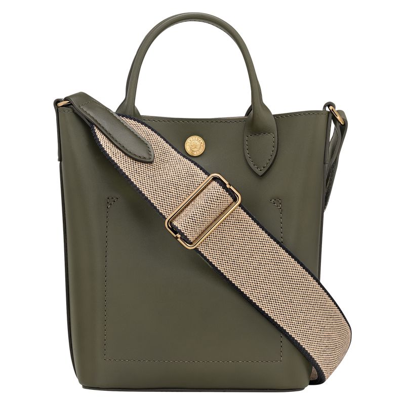 Khaki Longchamp Épure Xs Women Tote Bag | US-268XAEDUR