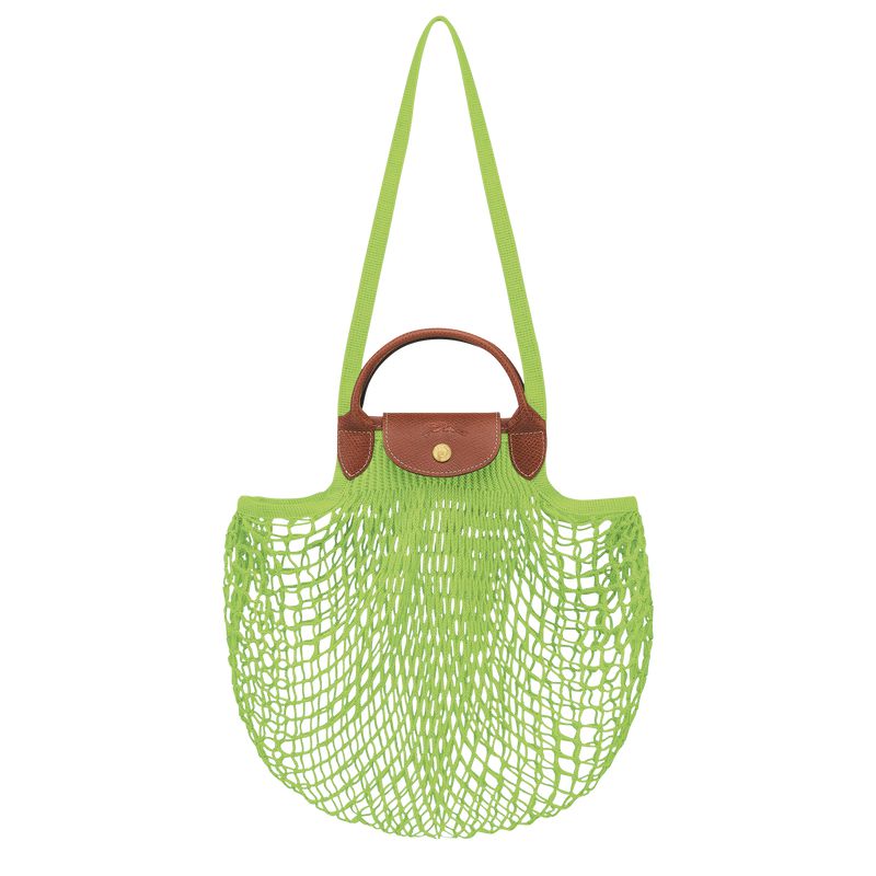 Light Green Longchamp Le Pliage Filet L Women Mesh Bag | US-639CQGOVW
