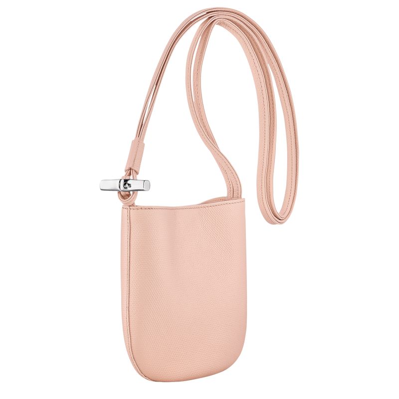 Light Rose Longchamp Le Roseau S Women Crossbody Bag | US-137WUGZAS